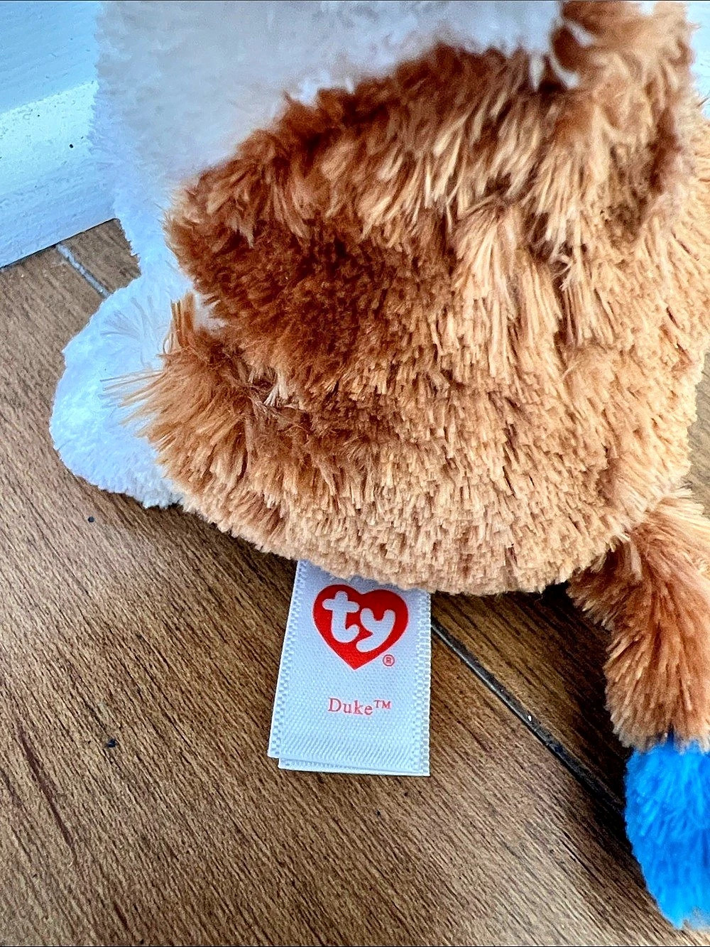 ✨3/20$ Ty Duke the St. Bernard Dog Beanie Boo Plush Brown & White 2017 - Picture 4 of 6